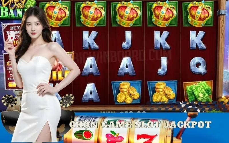 Chọn game slot jackpot