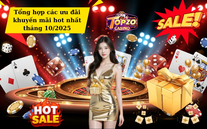 Tổng hợp các ưu đãi khuyến mãi hot nhất tháng 102025 tại Topzo