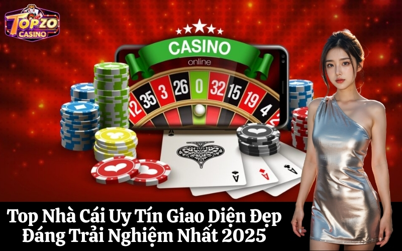 Top Nhà Cái Uy Tín Giao Diện Đẹp Đáng Trải Nghiệm Nhất 2025