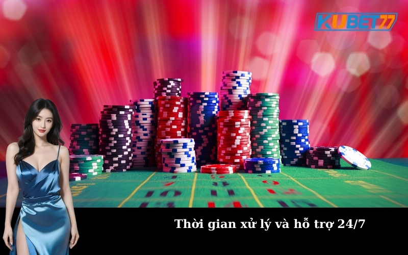 Thời gian xử lý và hỗ trợ 24/7